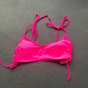 Vibrant Pink Bikini Top